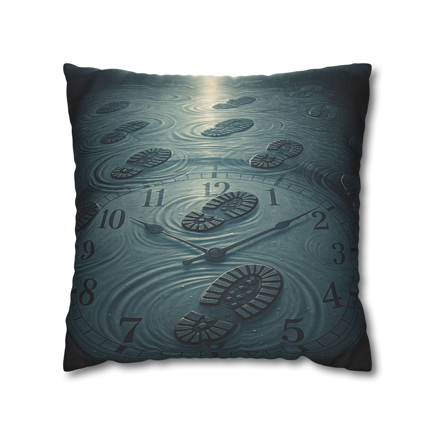 Vestund | Decorative Pillow 18"×18" (45×45 cm) – 100% Spun Polyester, Double-Sided Print, Hidden Beige Zipper, Machine Washable 40°C